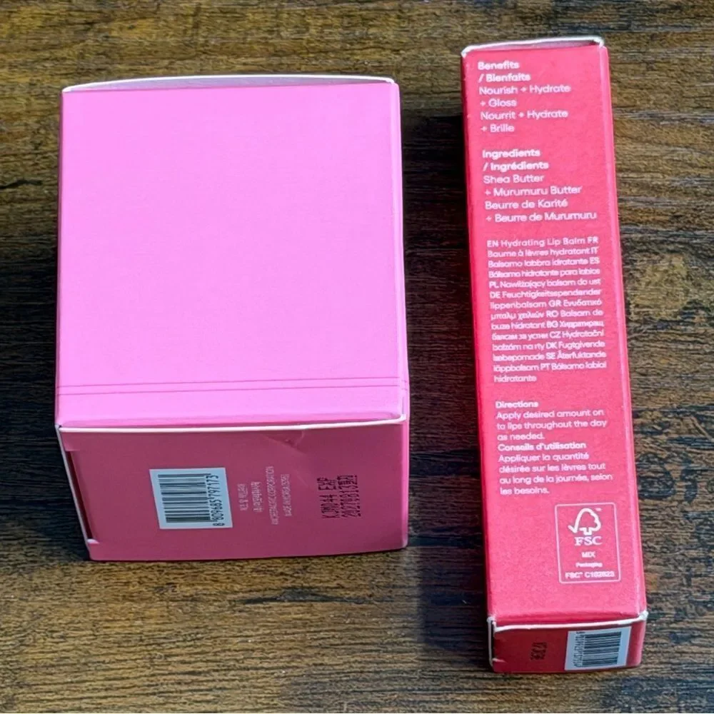 Laneige Berry Lip Sleeping Mask 20g + Lip Glowy Balm + Water Bank Mini NEW w/box